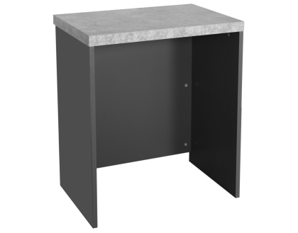 Forge Open Desk Stone Effect Forge Open Desk Stone Effect