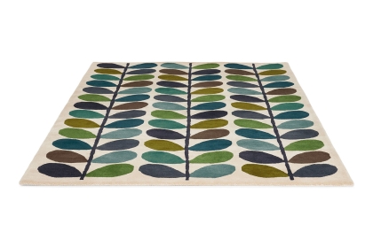 Orla Kiely Multi Stem Kingfisher Rug Orla Kiely Multi Stem Kingfisher Rug