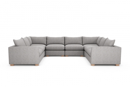 Metz 8 Seater U Shaped Sectional Corner Sofa Metz 8 Seater U Shaped Sectional Corner Sofa