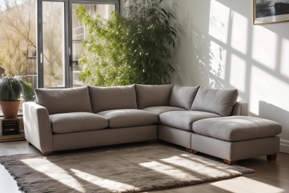 Metz 5 Seater L Shaped Sectional Corner Chaise Sofa Metz 5 Seater L Shaped Sectional Corner Chaise Sofa