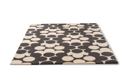 Orla Kiely OR Puzzle Flower Slate Rug Orla Kiely OR Puzzle Flower Slate Rug