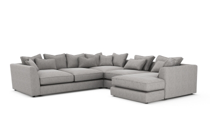 Hadleigh 5 Seater Sectional Large Corner Chaise Sofa Hadleigh 5 Seater Sectional Large Corner Chaise Sofa