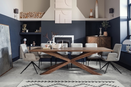 Hudson Solid Oak 240cm Dining Table Hudson Solid Oak 240cm Dining Table