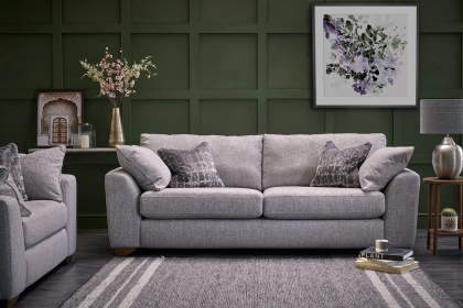 Mullion Upholstered 3 Seater Sofa Mullion Upholstered 3 Seater Sofa