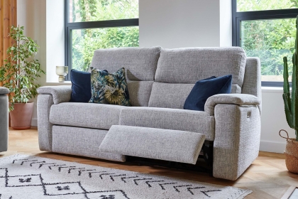 G Plan Harper Fabric Lumbar Recliner Small Sofa G Plan Harper Fabric Lumbar Recliner Small Sofa