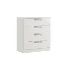 Milly High-Gloss 4 Drawer Chest of Drawers Milly High-Gloss 4 Drawer Chest of Drawers
