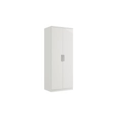 Milly High-Gloss Double Tall Wardrobe Milly High-Gloss Double Tall Wardrobe