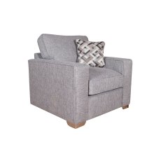 Cairo Fabric Standard Back Arm Chair Cairo Fabric Standard Back Arm Chair