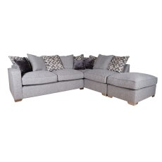 Cairo Fabric Pillow Back Chaise Corner Sofa Cairo Fabric Pillow Back Chaise Corner Sofa
