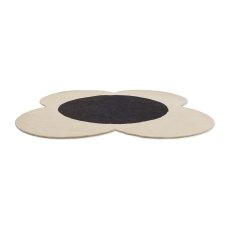 Orla Kiely Flower Spot Ecru/Black Rug Orla Kiely Flower Spot Ecru/Black Rug