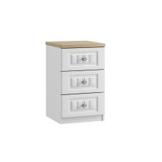 Panorama 3 Drawer Bedside Table Panorama 3 Drawer Bedside Table