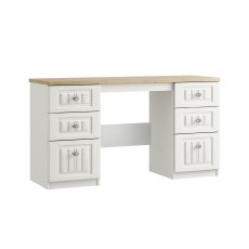 Panorama Double Pedestal Dressing Table Panorama Double Pedestal Dressing Table