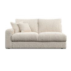 Chunky Cord Cream Left Hand Facing 2 Seater Sofa Unit Chunky Cord Cream Left Hand Facing 2 Seater Sofa Unit