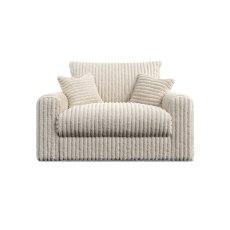 Chunky Cord Cream Cuddler Snuggler Chair Chunky Cord Cream Cuddler Snuggler Chair