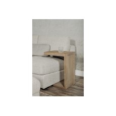 Feltz Smoked Oak Drinks Side Table Feltz Smoked Oak Drinks Side Table