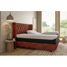 TEMPUR® Arc Adjustable Disc Bed Frame with Luxury Headboard