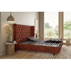 TEMPUR® Arc Adjustable Disc Bed Frame with Luxury Headboard TEMPUR® Arc Adjustable Disc Bed Frame with Luxury Headboard