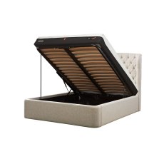 TEMPUR® Holcot Ottoman Bed Base in Shetland Pebble TEMPUR® Holcot Ottoman Bed Base in Shetland Pebble