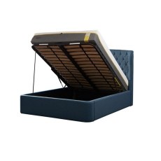 TEMPUR® Holcot Ottoman Bed Base in Shetland Navy TEMPUR® Holcot Ottoman Bed Base in Shetland Navy