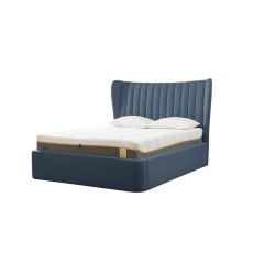 TEMPUR® Horton Ottoman Bed Base in Shetland Navy TEMPUR® Horton Ottoman Bed Base in Shetland Navy