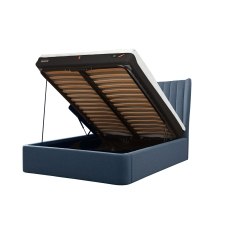 TEMPUR® Horton Ottoman Bed Base in Shetland Navy TEMPUR® Horton Ottoman Bed Base in Shetland Navy