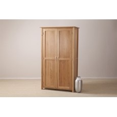 Moda Solid Oak Hanging Wardrobe Moda Solid Oak Hanging Wardrobe