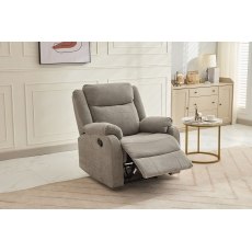 Ellena Light Grey Recliner Chair Ellena Light Grey Recliner Chair