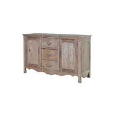 Colonial Reclaimed Pine 2 Door 2 Drawer Sideboard