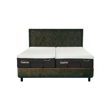 TEMPUR® Arc Disc Bed Ottoman Bed Frame with Quilted Headboard TEMPUR® Arc Disc Bed Ottoman Bed Frame with Quilted Headboard