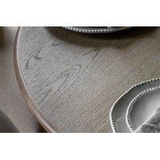 Gallery Direct Artisan Limewash Oak Extending Round Dining Table Set & 4 Chairs Gallery Direct Artisan Limewash Oak Extending Round Dining Table Set & 4 Chairs