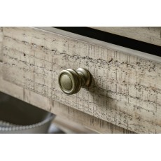 Gallery Direct Vancouver Rustic Pine Console Table with Marble Top Gallery Direct Vancouver Rustic Pine Console Table with Marble Top