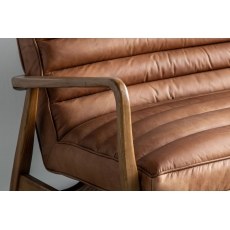Gallery Direct Datsun Vintage Brown Leather 2 Seater Sofa Gallery Direct Datsun Vintage Brown Leather 2 Seater Sofa