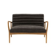 Gallery Direct Datsun Charcoal Boucle Fabric 2 Seater Sofa Gallery Direct Datsun Charcoal Boucle Fabric 2 Seater Sofa