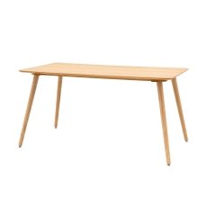 Gallery Direct Hatfield Natural Oak 150cm Large Rectangular Dining Table Gallery Direct Hatfield Natural Oak 150cm Large Rectangular Dining Table