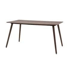 Gallery Direct Hatfield Smoked Oak 150cm Large Rectangular Dining Table Gallery Direct Hatfield Smoked Oak 150cm Large Rectangular Dining Table