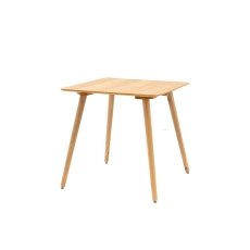 Gallery Direct Hatfield Natural Oak 77cm Square Dining Table Gallery Direct Hatfield Natural Oak 77cm Square Dining Table