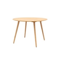 Gallery Direct Hatfield Natural Oak 110cm Round Dining Table Gallery Direct Hatfield Natural Oak 110cm Round Dining Table