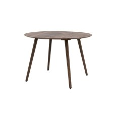 Gallery Direct Hatfield Smoked Oak 110cm Round Dining Table Gallery Direct Hatfield Smoked Oak 110cm Round Dining Table