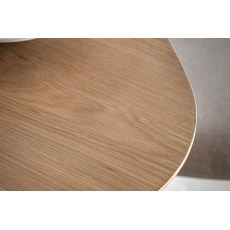 Gallery Direct Hatfield Natural Oak 80cm Small Triangular Dining Table Set & x2 Chairs Gallery Direct Hatfield Natural Oak 80cm Small Triangular Dining Table Set & x2 Chairs