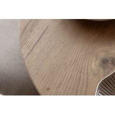 Gallery Direct Hatfield Natural Oak 110cm Round Dining Table Set & x4 Chairs Gallery Direct Hatfield Natural Oak 110cm Round Dining Table Set & x4 Chairs