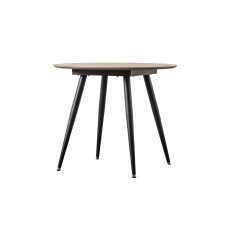 Gallery Direct Astley 90cm Round Oak Dining Table Gallery Direct Astley 90cm Round Oak Dining Table