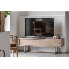 Gallery Direct Craft Smoked Oak Media TV Unit Gallery Direct Craft Smoked Oak Media TV Unit