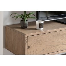 Gallery Direct Craft Smoked Oak Media TV Unit Gallery Direct Craft Smoked Oak Media TV Unit