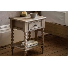 Gallery Direct Artisan Limewash Oak Bedside Table Gallery Direct Artisan Limewash Oak Bedside Table