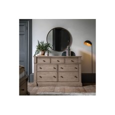 Gallery Direct Vancouver Rustic 7 Drawer Chest of Drawers Gallery Direct Vancouver Rustic 7 Drawer Chest of Drawers