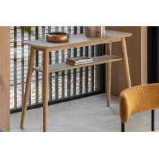 Gallery Direct Hatfield Natural Oak Console Table Gallery Direct Hatfield Natural Oak Console Table