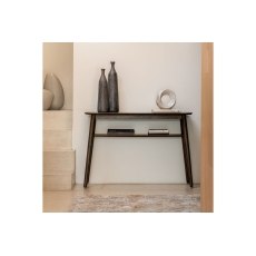 Gallery Direct Hatfield Smoked Oak Console Table Gallery Direct Hatfield Smoked Oak Console Table