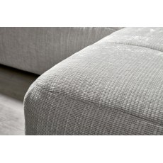 Opulent Fabric Large Modular Sofa with Chaise End Opulent Fabric Large Modular Sofa with Chaise End