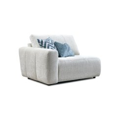 Opulent Fabric Modular Large Sofa Section Opulent Fabric Modular Large Sofa Section