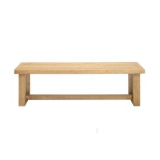 Oakley Reclaimed Wood 160cm Dining Bench in Rustic Buff Finish Oakley Reclaimed Wood 160cm Dining Bench in Rustic Buff Finish